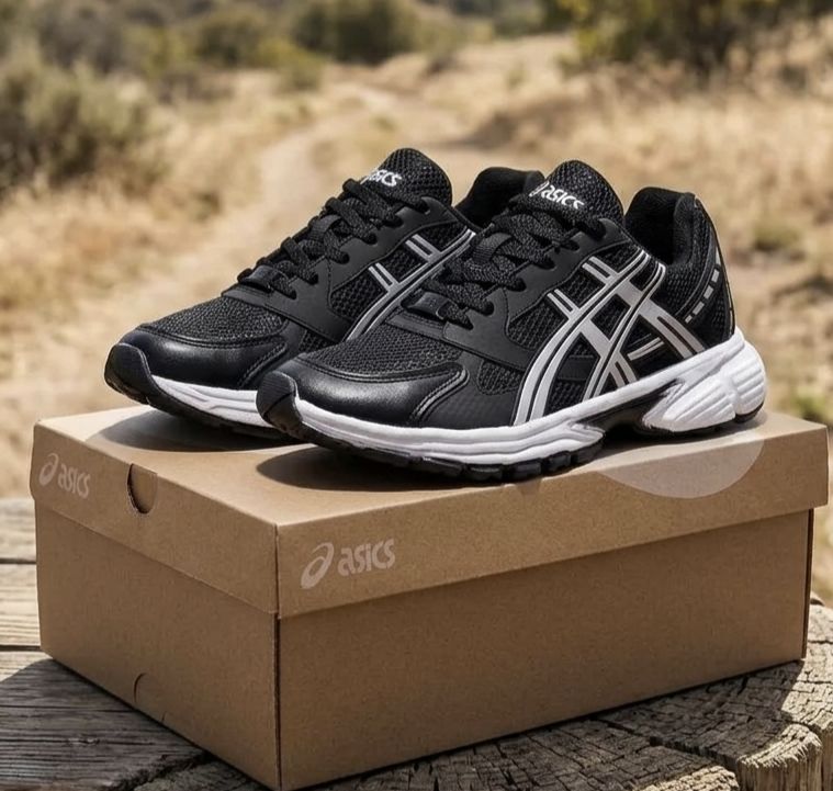 کفش ورزشی Asics مردانه مدل Arian-سفید مشکی