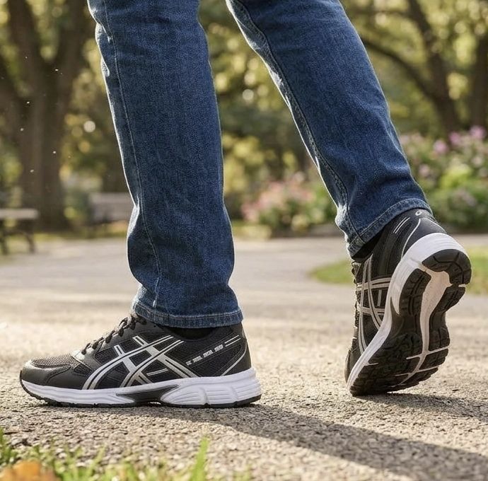 کفش ورزشی Asics مردانه مدل Arian-سفید مشکی
